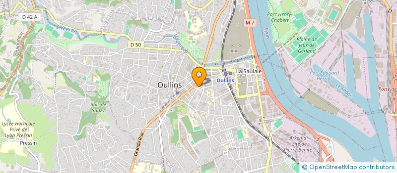 localisation de l'entreprise MONSIEUR MUSTAPHA AZZOUZ  CORBAS