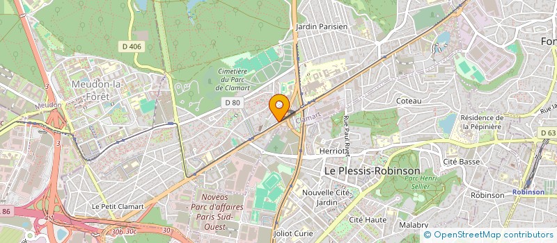 localisation de l'entreprise MONSIEUR MUSTAPHA BADID à CLAMART