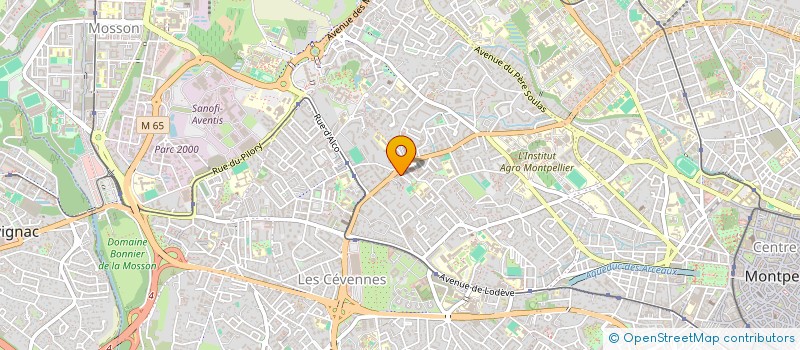 localisation de l'entreprise MONSIEUR MUSTAPHA BAHAMOU à MONTPELLIER