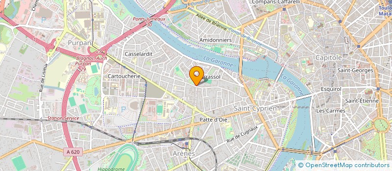 localisation de l'entreprise MONSIEUR MUSTAPHA BAHLOUL à TOULOUSE