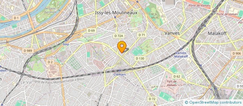 localisation de l'entreprise MONSIEUR MUSTAPHA BAKHTAOUI à ISSY-LES-MOULINEAUX
