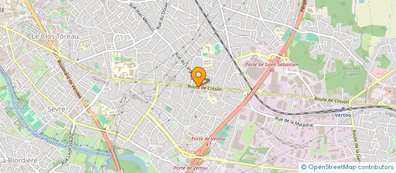 localisation de l'entreprise MONSIEUR MUSTAPHA BAKOURI  SAINT-SEBASTIEN-SUR-LOIRE