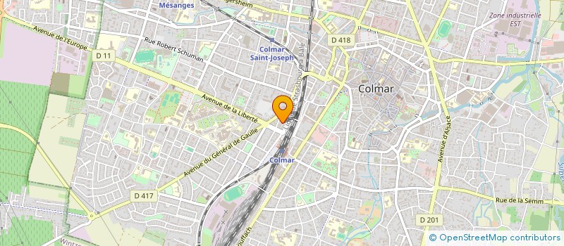 localisation de l'entreprise MONSIEUR MUSTAPHA BALASAR  COLMAR