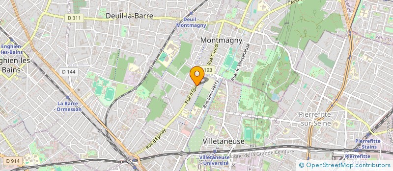 localisation de l'entreprise MONSIEUR MUSTAPHA BAMBA  MONTMAGNY