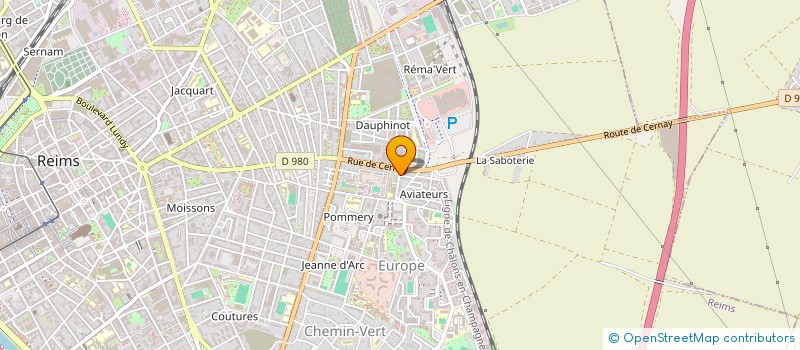 localisation de l'entreprise MONSIEUR MUSTAPHA BELATTAR  REIMS