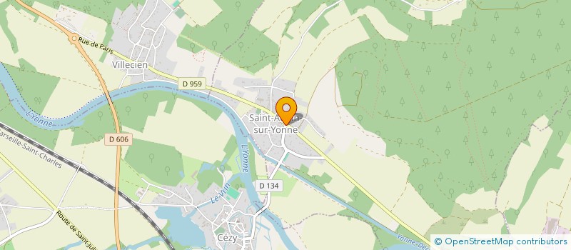 localisation de l'entreprise MONSIEUR MUSTAPHA BELBACHIR  SAINT-AUBIN-SUR-YONNE