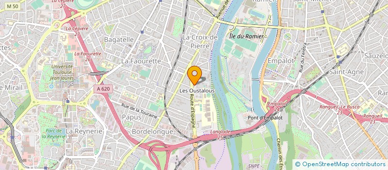 localisation de l'entreprise MONSIEUR MUSTAPHA BELGHITI à TOULOUSE
