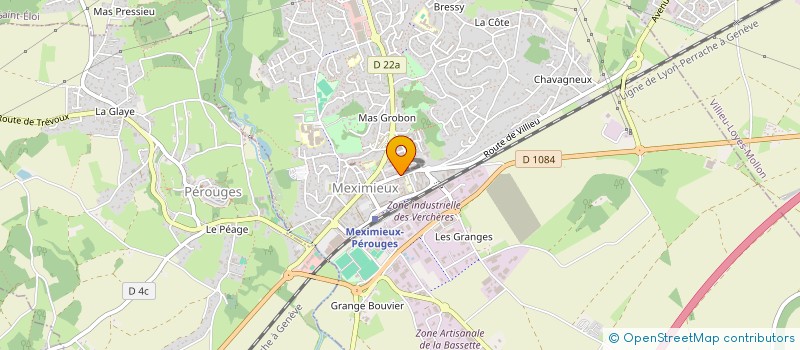 localisation de l'entreprise MONSIEUR MUSTAPHA BELLOUTI à MEXIMIEUX