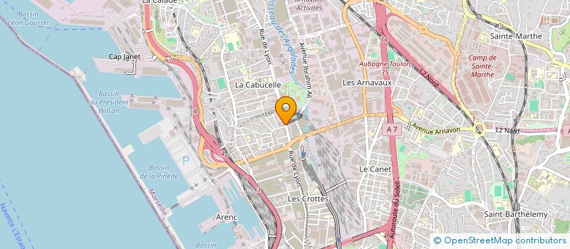 localisation de l'entreprise MONSIEUR MUSTAPHA BEN-ABBOUN à MARSEILLE