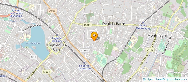 localisation de l'entreprise MONSIEUR MUSTAPHA BEN M'HAMED  DEUIL-LA-BARRE