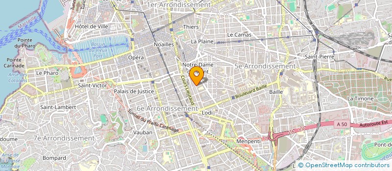 localisation de l'entreprise MONSIEUR MUSTAPHA BENABDERRAHMANE à MARSEILLE
