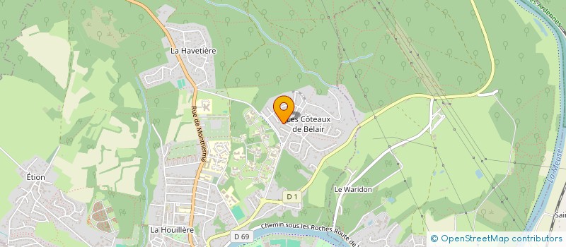 localisation de l'entreprise MONSIEUR MUSTAPHA BENAISSA  CHARLEVILLE-MEZIERES