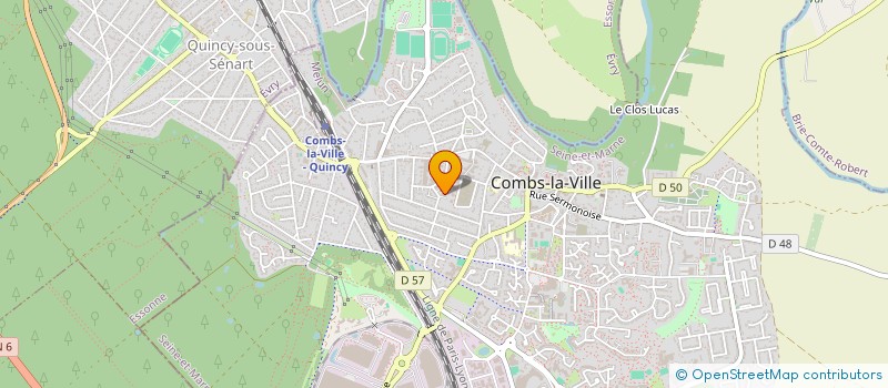 localisation de l'entreprise MONSIEUR MUSTAPHA BENAOUDA  COMBS-LA-VILLE