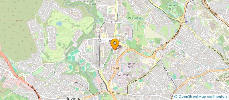 localisation de l'entreprise MONSIEUR MUSTAPHA BENAOUI à MONTPELLIER