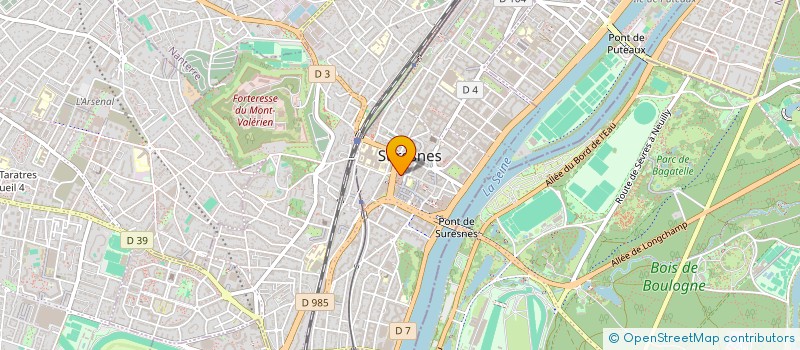localisation de l'entreprise MONSIEUR MUSTAPHA BENBACHIR à SURESNES