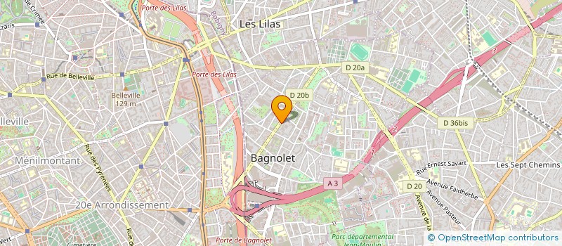 localisation de l'entreprise MONSIEUR MUSTAPHA BENBETKA à BAGNOLET