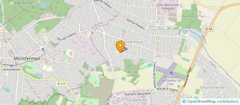 localisation de l'entreprise MONSIEUR MUSTAPHA BENGUERFI  CHELLES