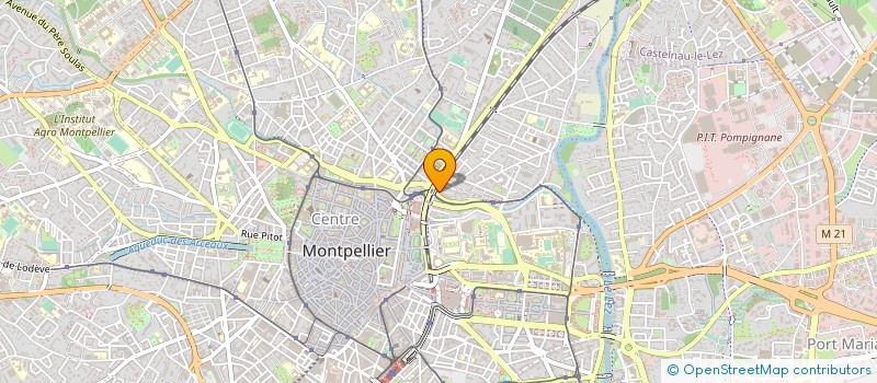 localisation de l'entreprise MONSIEUR MUSTAPHA BENLAMRI à MONTPELLIER