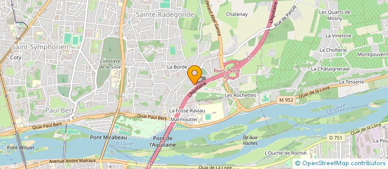 localisation de l'entreprise MONSIEUR MUSTAPHA BENSMAINE  TOURS