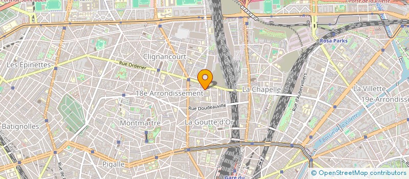 localisation de l'entreprise MONSIEUR MUSTAPHA BENSTITI  PARIS