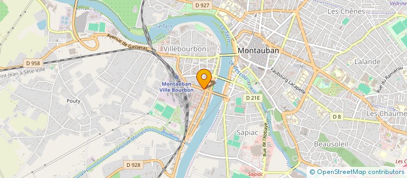 localisation de l'entreprise MONSIEUR MUSTAPHA BERD  MONTAUBAN