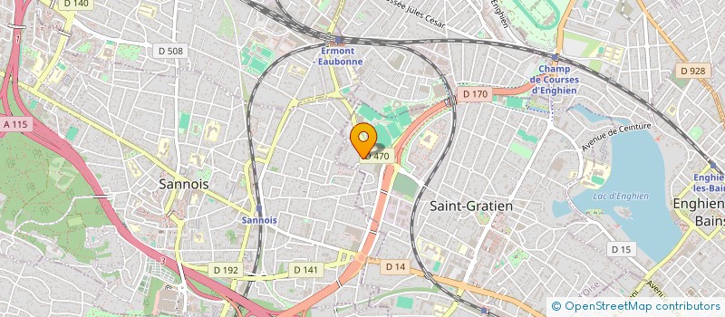 localisation de l'entreprise MONSIEUR MUSTAPHA BERKANE  SAINT-GRATIEN