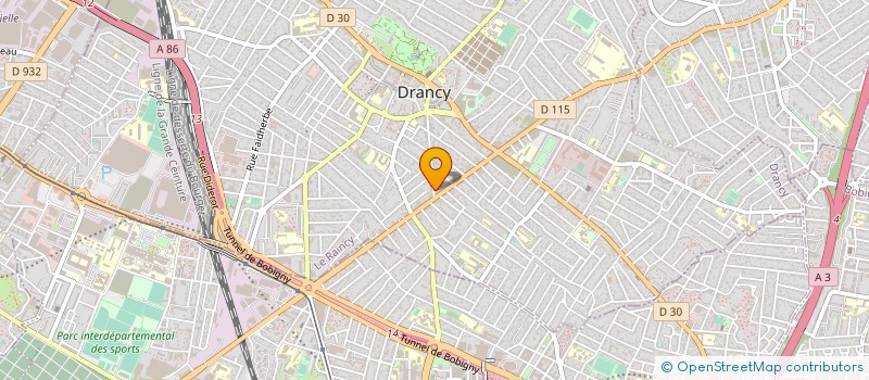 localisation de l'entreprise MONSIEUR MUSTAPHA BERKANI à DRANCY