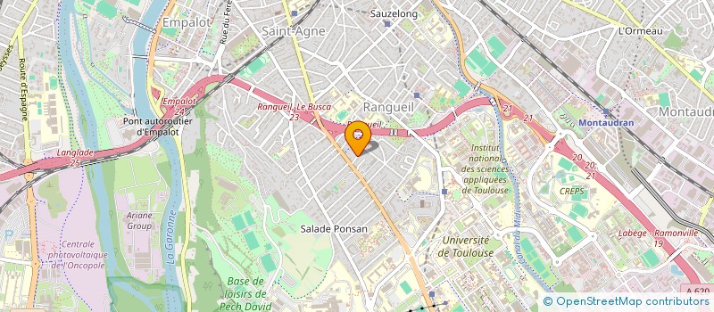 localisation de l'entreprise MONSIEUR MUSTAPHA BIJOU à TOULOUSE