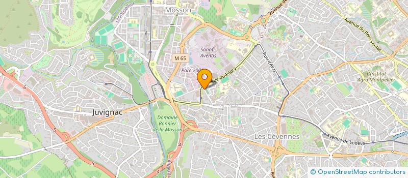 localisation de l'entreprise MONSIEUR MUSTAPHA BOUAIOUNE à MONTPELLIER