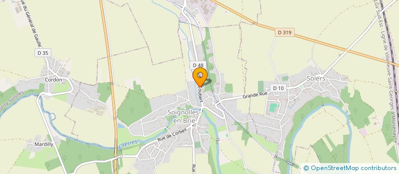 localisation de l'entreprise MONSIEUR MUSTAPHA BOUALI  SOIGNOLLES-EN-BRIE