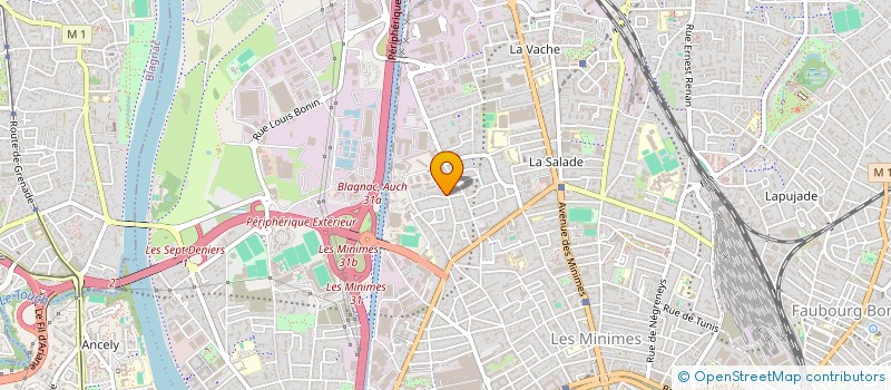 localisation de l'entreprise MONSIEUR MUSTAPHA BOUAOUD  TOULOUSE