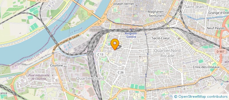 localisation de l'entreprise MONSIEUR MUSTAPHA BOUBEGTITEN  AVIGNON