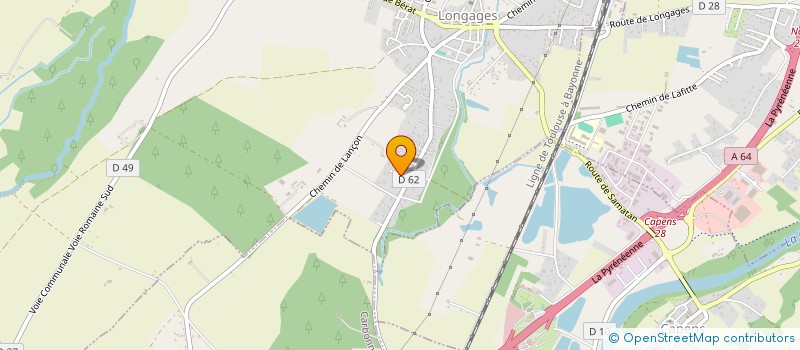 localisation de l'entreprise MONSIEUR MUSTAPHA BOUCHENTOUF  LONGAGES