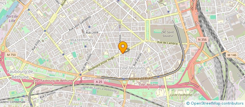 localisation de l'entreprise MONSIEUR MUSTAPHA BOUCIF à LILLE