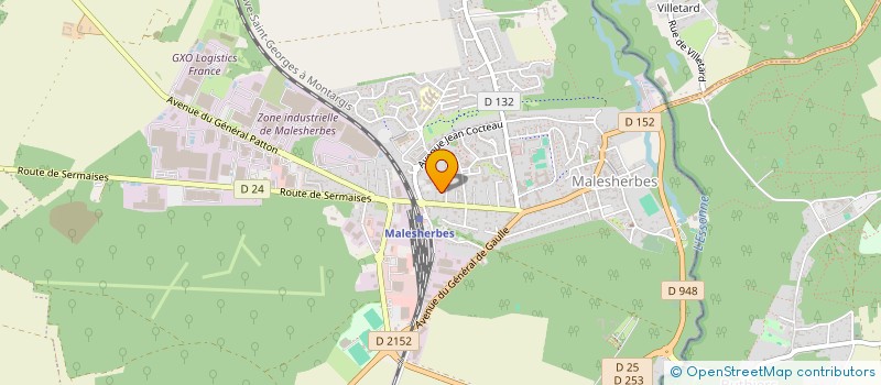 localisation de l'entreprise MONSIEUR MUSTAPHA BOUDAH  LE MALESHERBOIS
