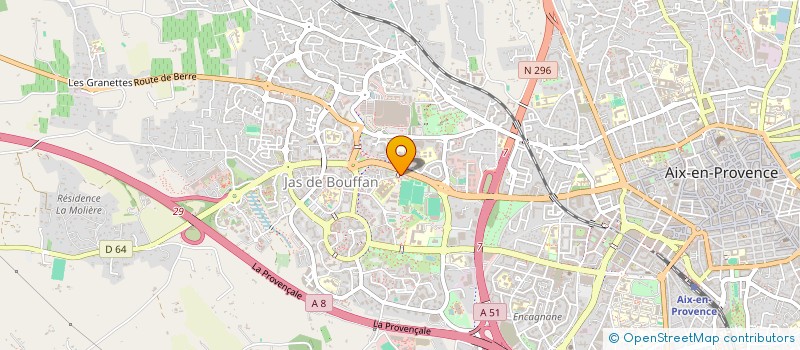 localisation de l'entreprise MONSIEUR MUSTAPHA BOUDJANI à AIX-EN-PROVENCE