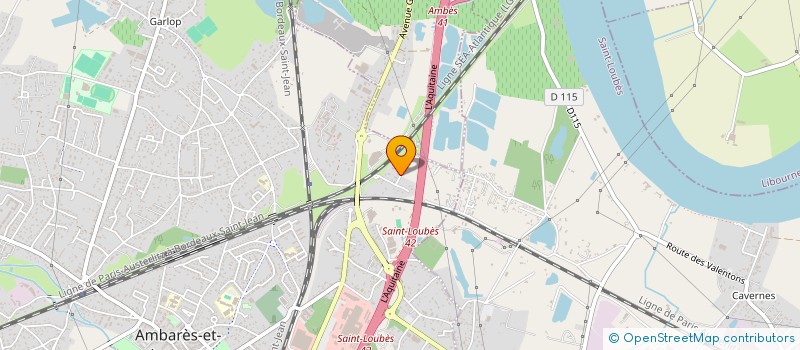 localisation de l'entreprise MONSIEUR MUSTAPHA BOUHALA  AMBARES-ET-LAGRAVE