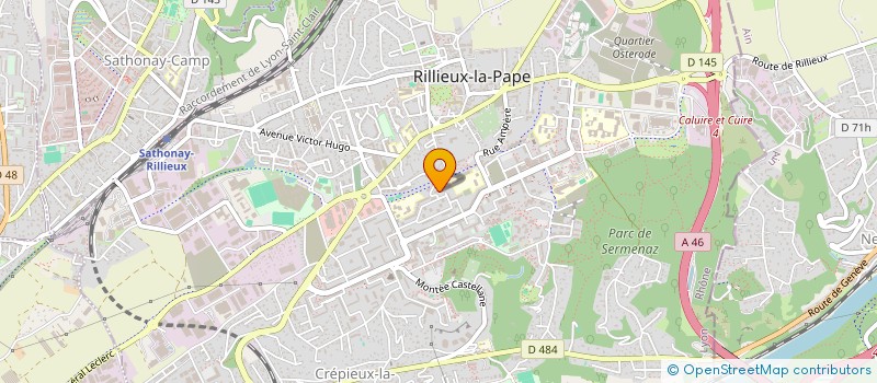 localisation de l'entreprise MONSIEUR MUSTAPHA BOULSAIEN  RILLIEUX-LA-PAPE