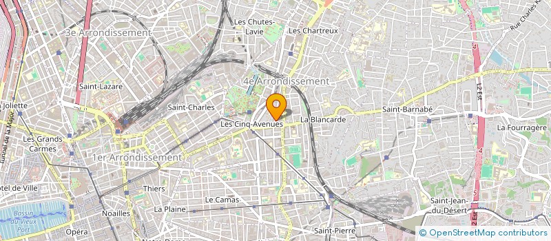 localisation de l'entreprise MONSIEUR MUSTAPHA BOURAHLA à MARSEILLE