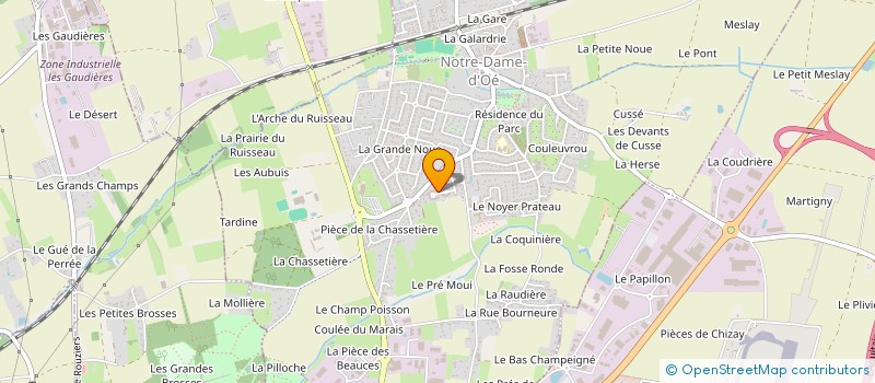 localisation de l'entreprise MONSIEUR MUSTAPHA BOURAHLA  NOTRE-DAME-D'OE