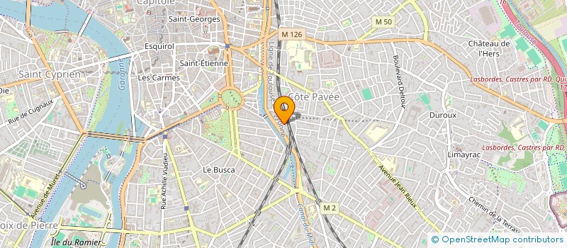 localisation de l'entreprise MONSIEUR MUSTAPHA BOUTEFFAH  TOULOUSE