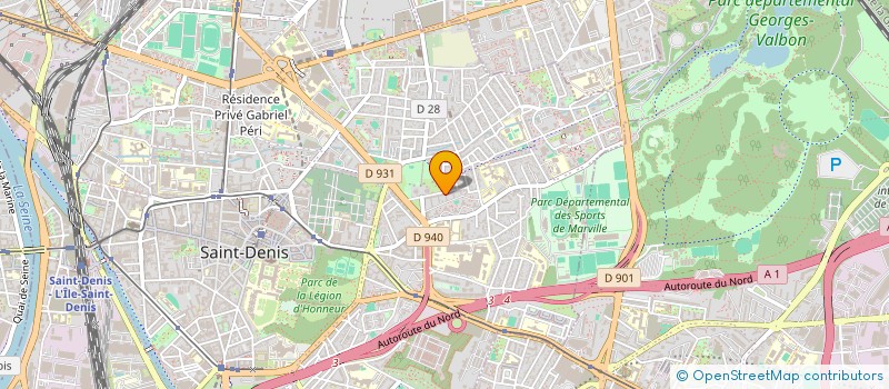 localisation de l'entreprise MONSIEUR MUSTAPHA BOUTRIH  SAINT-DENIS