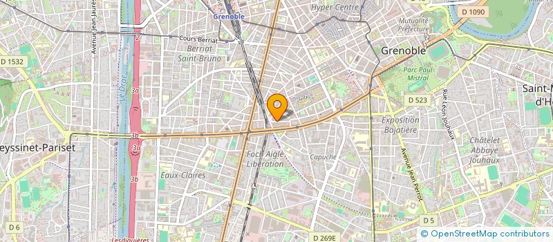 localisation de l'entreprise MONSIEUR MUSTAPHA BOUZEKRI BOUZEKRI à GRENOBLE