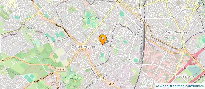 localisation de l'entreprise MONSIEUR MUSTAPHA BOUZZI à MONTPELLIER