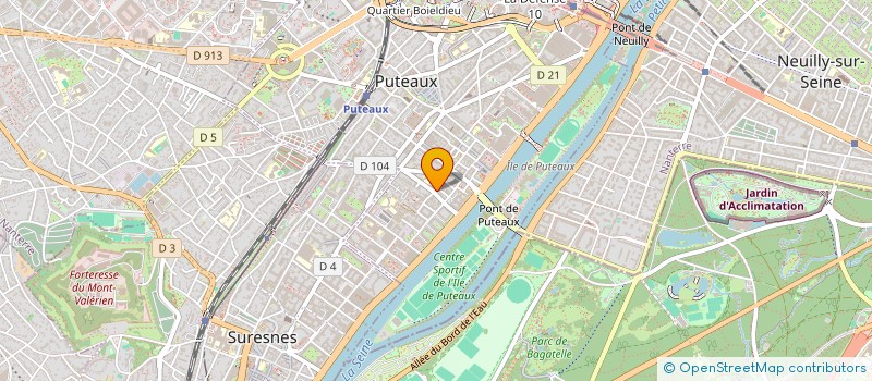 localisation de l'entreprise MONSIEUR MUSTAPHA CHACHOUA  PUTEAUX