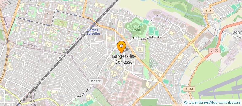 localisation de l'entreprise MONSIEUR MUSTAPHA CHERGUI  GARGES LES GONESSE