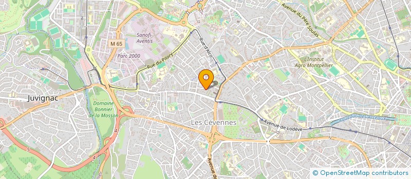 localisation de l'entreprise MONSIEUR MUSTAPHA CHERQAOUI à MONTPELLIER