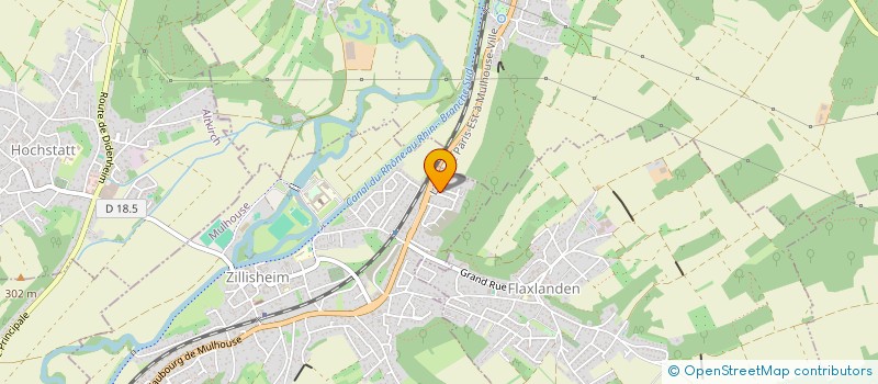 localisation de l'entreprise MONSIEUR MUSTAPHA CHETOUANE  BRUNSTATT-DIDENHEIM