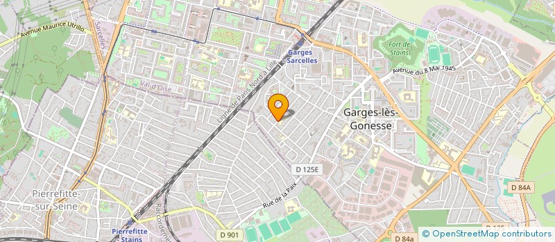 localisation de l'entreprise MONSIEUR MUSTAPHA DAAIF  GARGES-LES-GONESSE