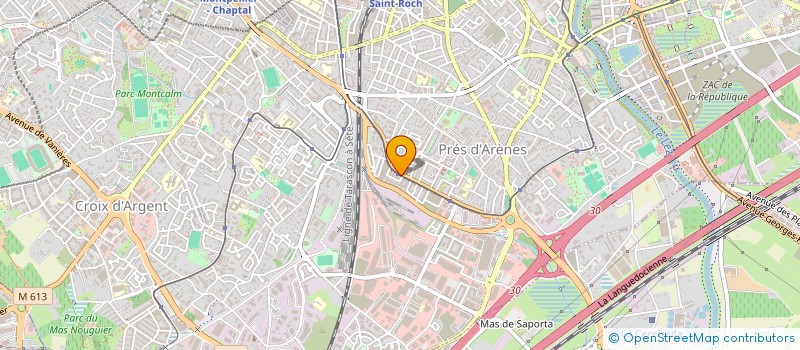 localisation de l'entreprise MONSIEUR MUSTAPHA DADDI ADDOUN à MONTPELLIER